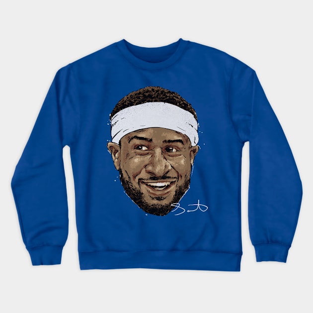 Gary Payton II Golden State Portrait Crewneck Sweatshirt by MASTER_SHAOLIN